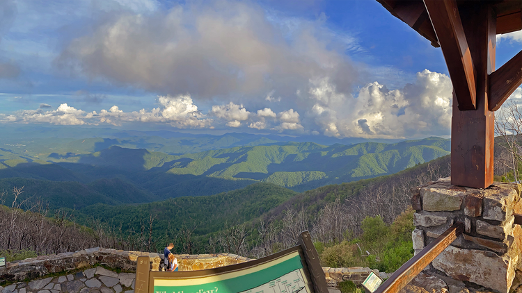 Wayah Bald Lookout Tower